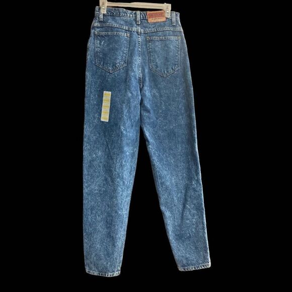 SASSON Modern Basics Women’s Distressed Relaxed Fit Jeans Size 12 Blue Mom style - Picture 2 of 7